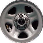 Used Jeep Wheel STL9012A Steel Silver
